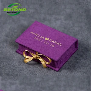 Custom Logo Ribbon Magnetic Closure Packaging Gift Box Packaging Paper Cardboard Coated Luxury Paper Box Packing