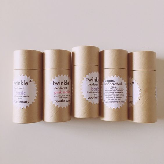 Hot Sales Good Price Eco Friendly Kraft Paper Push Up Tube Lip Balm Round Deodorant Container With High Quality
