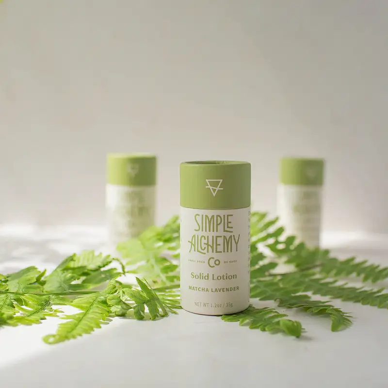 Eco Friendly Kraft Cardboard Container Round Cylinder Push Up Paper Tube Container For Lip Balm Packaging