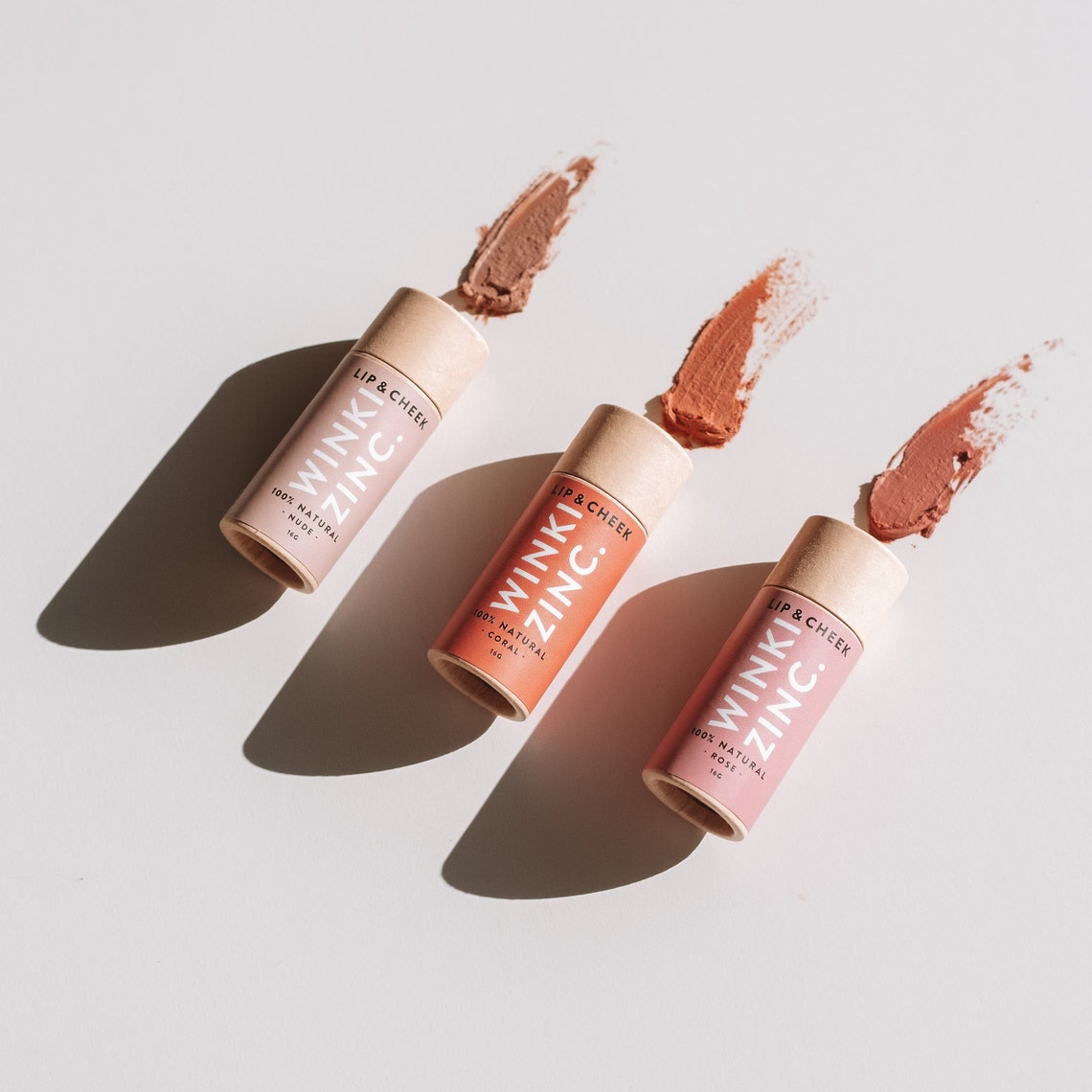 Food Grade Push Up Round Cardboard Paper Tube Packaging For Lip Stick, Lip Balm, Deodorant With Wax Paper Inside