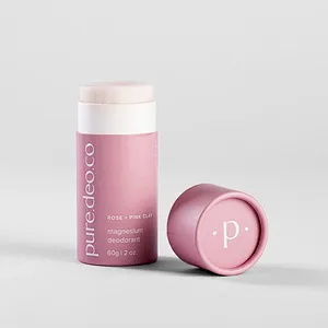 Customized Printed Biodegradable Hot Sale 0.3oz Deodorant Push Up Kraft Paper Tubes Deodorant Cardboard Container