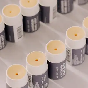Custom Paperboard Deodorant Push up Tube Paper Eco- friendly 3 oz 5g Black Biodegradable Lip Balm Tube Cylinder Packing