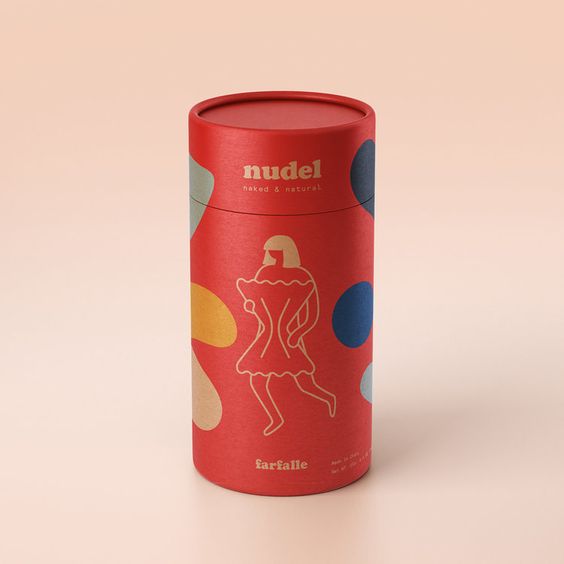 Eco friendly Food Grade Cylinder Gift Packaging Box Cardboard Paper Tube for Protein Powder / Coffee Lollipop Chewing Gum
