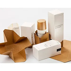 Makeup Packing Cosmetic Folding Card Paper Box Supplier Custom design Printed LOGO Cosmetics Cardboard Paper Packaging Boxes