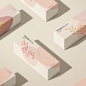 High Quality Eco Friendly Thin Small Folding Paper Card Box Sale Competitive Price Paper Boxes For Cosmetic Bottle