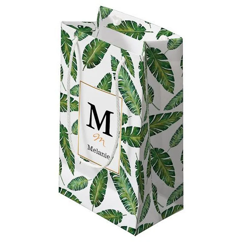 Wholesale Custom Design High Quality Eco Friendly Shopping Paper Bag Packaging With Rope Handle For Gift Birthday