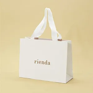 Quality Excellent Eco Friendly Custom Design Logo Printing Luxury Sustainable Kraft Paper Shopping Bag