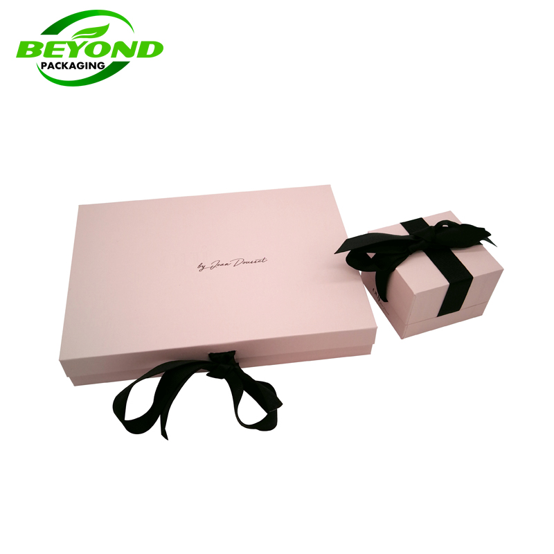 Custom Logo Ribbon Magnetic Closure Packaging Gift Box Packaging Paper Cardboard Coated Luxury Paper Box Packing
