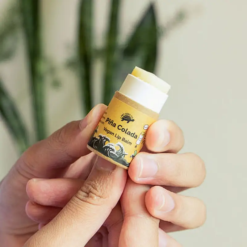 Custom Eco- friendly 1.5 oz Push up Kraft Paper Lip Balm Biodegradable Round Deodorant 75ml Tubes Cardboard Cylinder Packaging