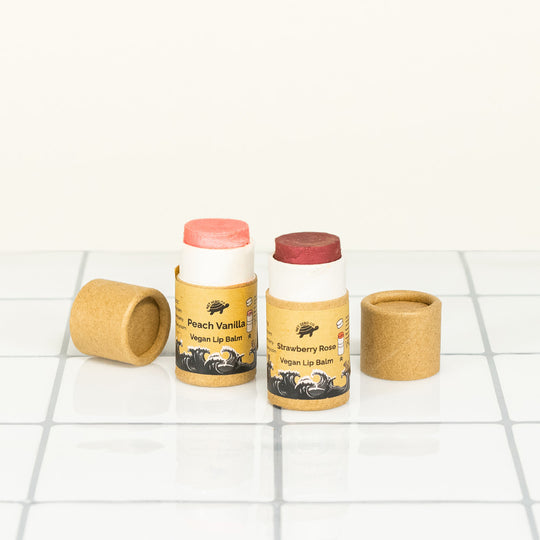 Custom Eco- friendly 1.5 oz Push up Kraft Paper Lip Balm Biodegradable Round Deodorant 75ml Tubes Cardboard Cylinder Packaging