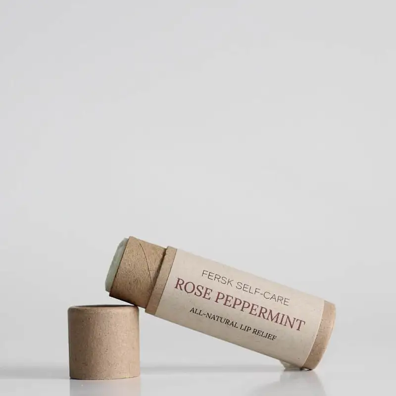 Cylinder Empty Cardboard Deodorant Containers Biodegradable Containers Push Up Deodorant Stick Paper Tubes