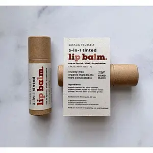 Hot Sales Good Price Eco Friendly Kraft Paper Push Up Tube Lip Balm Round Deodorant Container With High Quality