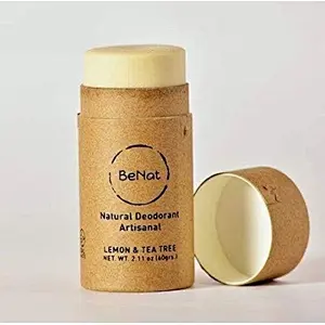 Custom Private Label Eco friendly Cardboard Push up Kraft Paper Lip Balm 15g Deodorant Containers  Tubes Cylinder Packaging Box