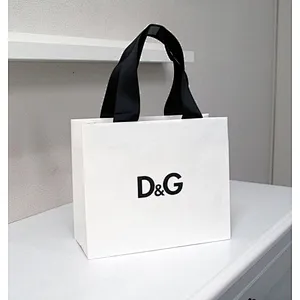 Wholesale Recycled Biodegradable Custom Printed Your Own Logo Kraft Gift Shopping Paper Bag With Handles