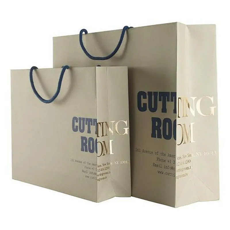 New Design Gift Paper Christmas Shopping Bag With Handle,Recycled Custom Printing Kraft Paper Bag Packaging
