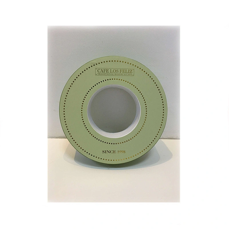 Recycled Food Grade Cardboard Luxury  Paper Gift Box Cylinder Round Tube for Customized Macaroons Packaging