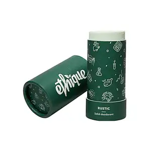 Custom eco Friendly Kraft Paper Tube Package Push up Cardboard Round Tube Cylinder Packaging Box for Lip Balm Deodorant Tubes