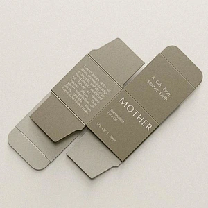 Eco Friendly Kraft Paper Box Folding Box Packaging Reasonable Price Packaging For Cosmetic Bottle
