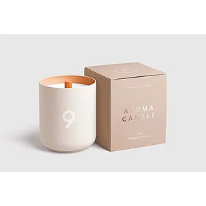 Custom Logo  Wholesale Cardboard Box Scented Grass Jar Candle Private Label Luxury Gift Box Set Reasonable Price  Packing