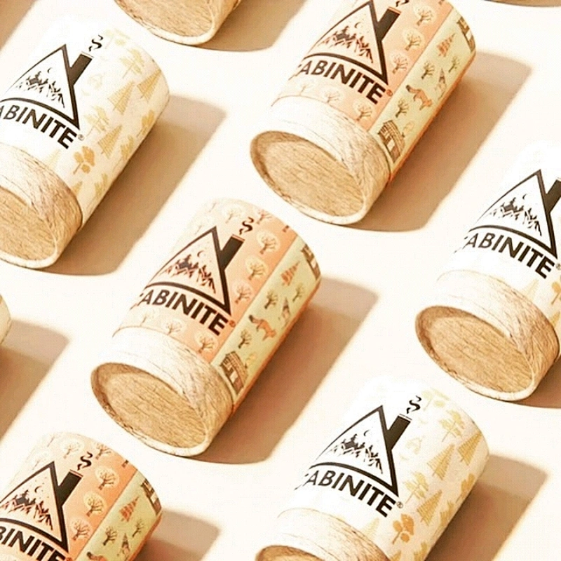 Customized Logo Round Paper Boxes Tube Candle Packaging Container Wax Candle Jar Paper Packaging Tubes