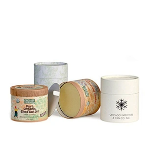 Wholesale High Quality Biodegradable Recycled Customized CMYK Printing Cardboard Cylinder Paper Candle Tube Packaging