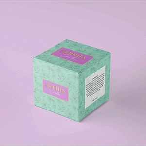 Luxury paper packaging custom cardboard boxes folding packaging for candle paper gift boxes