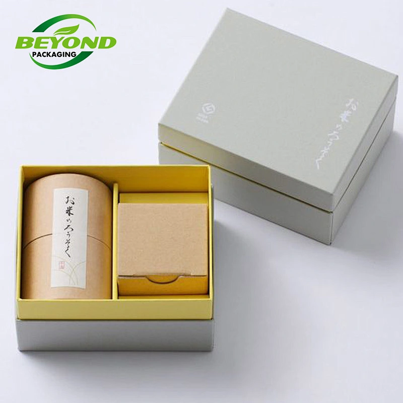 Paper Lid and Base Gift Cosmetic Paper Gift Box for Essential Oil Lotion Bottle