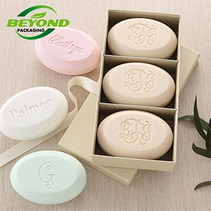Luxury Fashion Custom Handmade Boutique Square Lid And Base Soap Gift Packaging Coated Paper Box