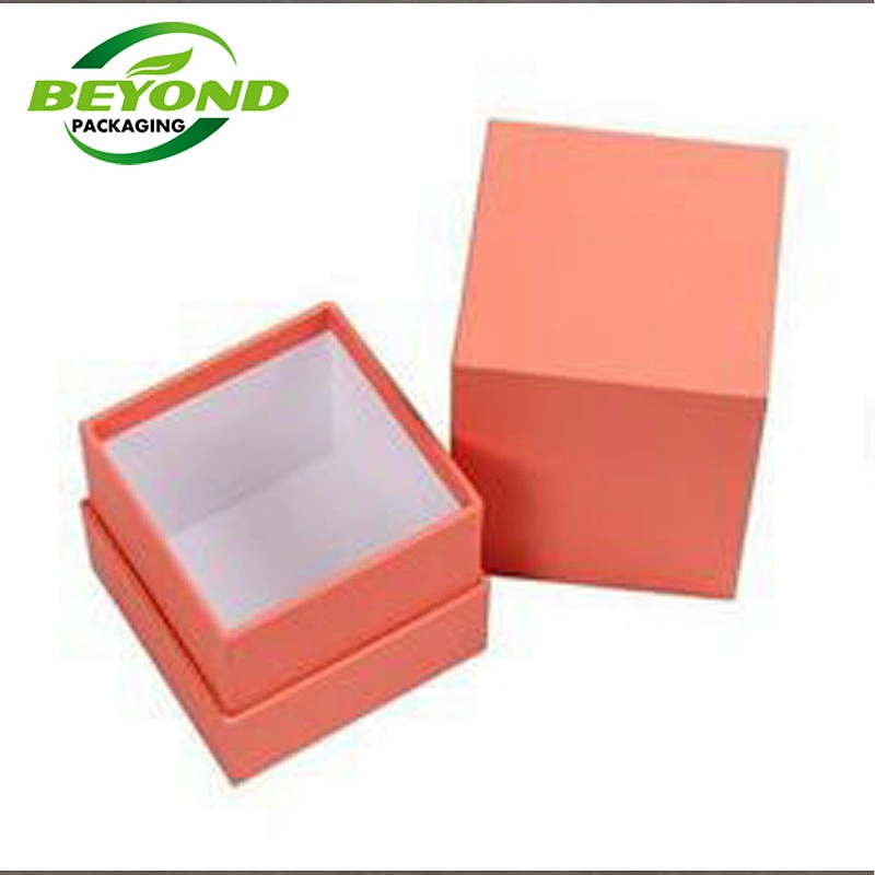 wholesale Luxury Empty Rigid candle  packaging gift boxes with logo cardboard  container candle jar with lid and gift box