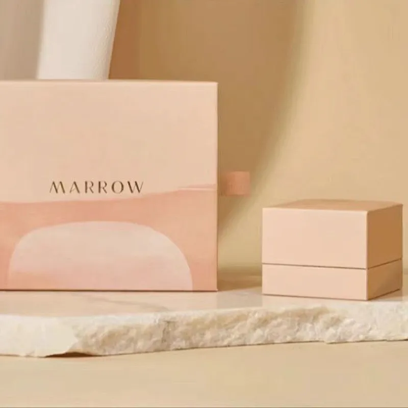 Eco Friendly High Quality Custom Design Paper Boxes Packaging Drawer Box For Jewelry Wedding Ring Necklace For Engagement