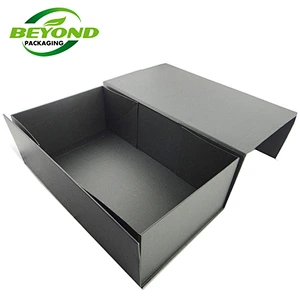Modern Novel Design Reasonable Price Delicate Appearance Rigid Cardboard  Paper Folding Gift Clothes Packaging Box