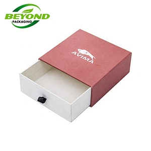Hot Sale Eco Friendly Recycled Cardboard Brown Kraft Paper Box Drawer Sliding Gift Packaging Boxes Eco Friendly With Logo