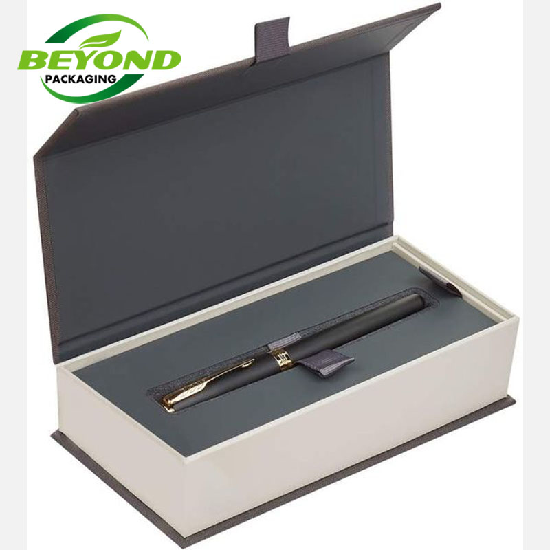 Customized Cycled Good Price Custom  Pen Notebook Gift  Packaging Set Magnetic Cardboard Kraft Paper Box Package