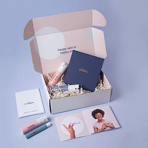 Custom wholesale Price Luxury Design Paper Packaging Subscription Mailer Box Shipping Cardboard Box Corrugated
