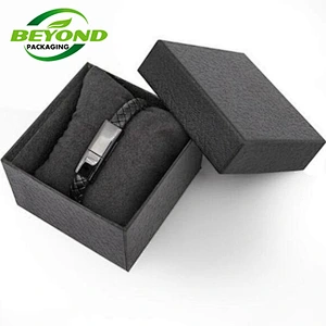 Recyclable Eco-friendly Custom Packaging Gift Box Paper  Printing for Jewelry Watch Cardboard Packing by Bulk
