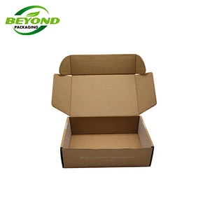 Wholesale Biodegradable Cardboard Paper Mailing Apparel Box Customized Logo Printed Corrugated Shipping Packaging Boxes