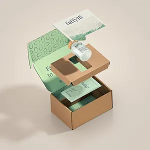 Custom Logo Manufacture Colored Folding Packing Postal Box Packaging Mailer Shipping Corrugated Cardboard Paper Boxes