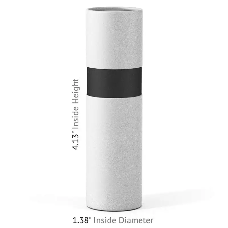 Cosmetic Packaging Recycled Biodegradable Kraft Cardboard Paper Tube Cardboard Tube Packaging For Refined Oil