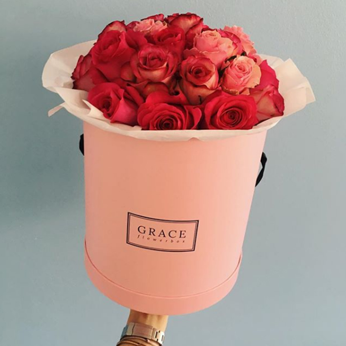 Paper Flower Roses Luxury Gift Box Cardboard Box Custom Logo Pink Gift Packaging Gift & Craft,rose Packaging Paperboard Accept