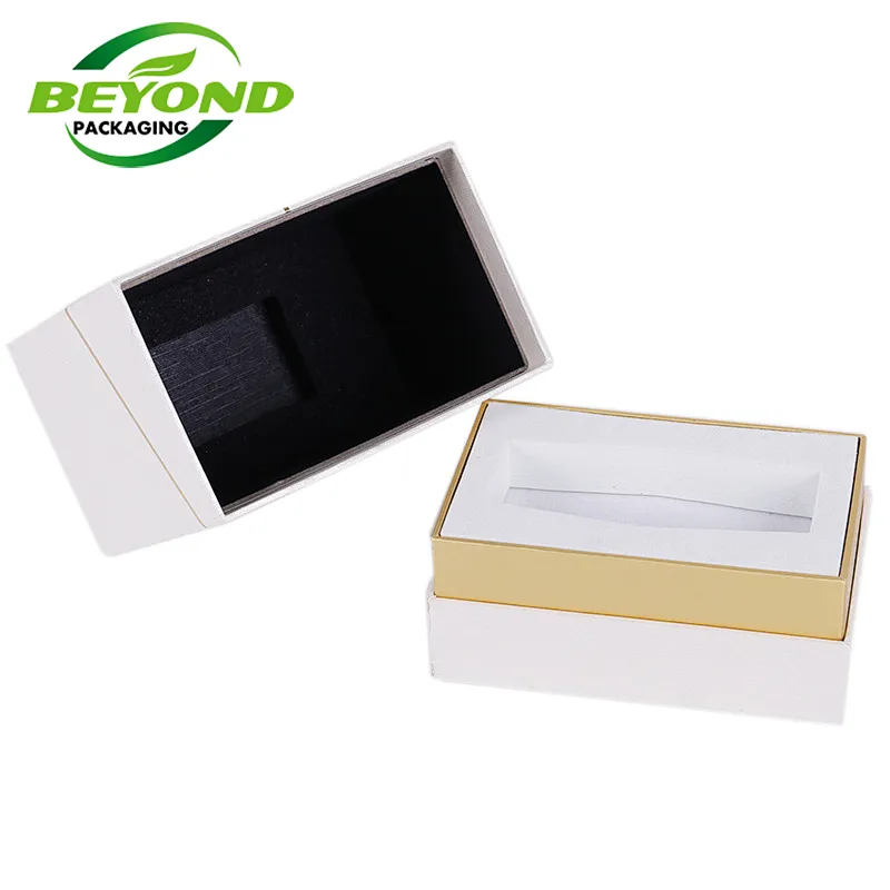 Customized Printing High Quality Cardboard Paper Gift box with Lids for Nail Polish Oil Cosmetic Packaging