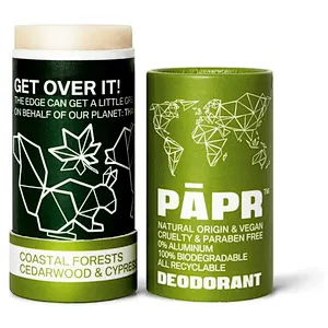 Custom Round Cylinder White Cardboard Packaging for Eco Lip Balm Tube 0.2oz Deodorant Eco-friendly Recycled Packing