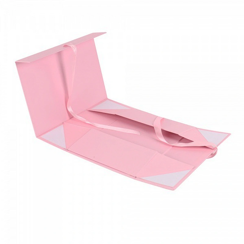Customized Printed Recycled Cardboard Folding Magnet Gift Box Luxury Rigid Magnetic Folding Closure Paper Packaging Gift Box