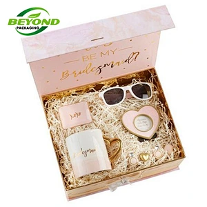 Recycled Custom Wholesale Cardboard Gift Paper Packing Magnetic Box Customized Design Coffee Cup Mug with Ribbon