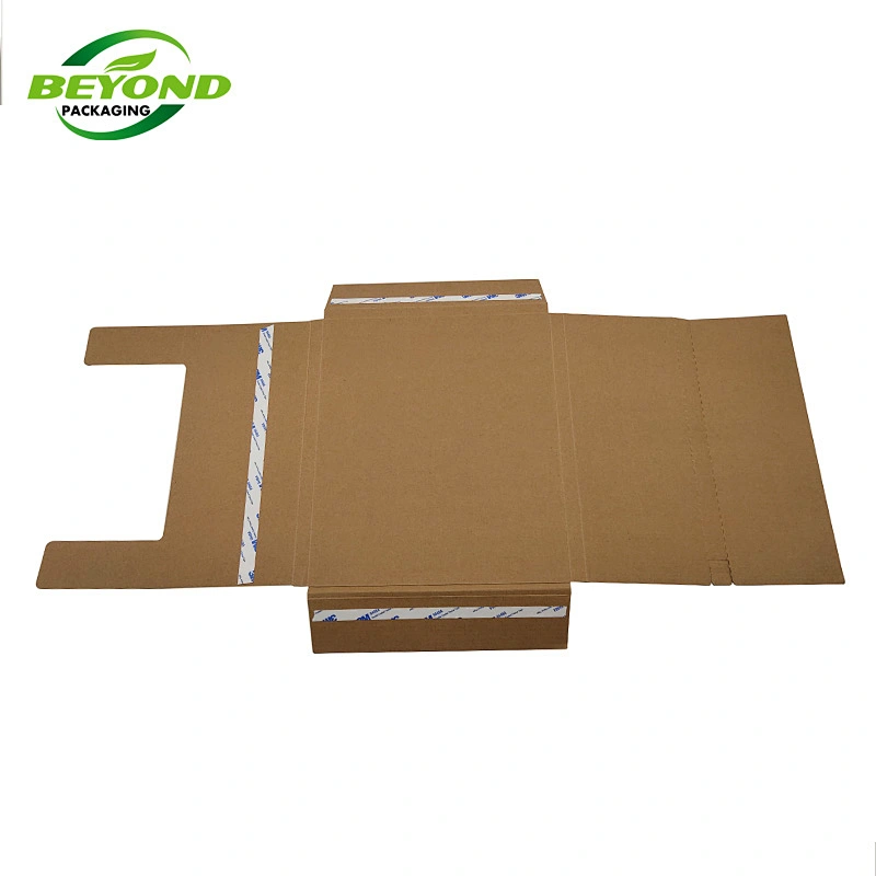 Wholesale Custom Foldable Kraft Paper Box Packaging Biodegradable  Mailer Shipping Corrugated Box for Documents