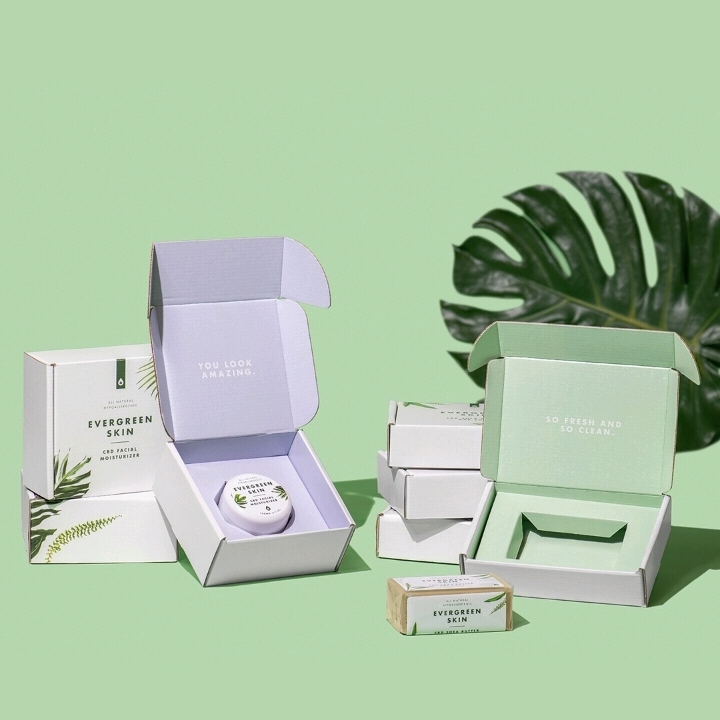 Wholesale Customized Design Logo Printing Perfume Gift Paper Box Cosmetic Foldable Packaging Shipping Corrugated Boxes