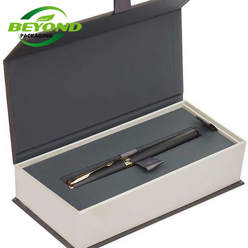 Customized Cycled Good Price Custom  Pen Notebook Gift  Packaging Set Magnetic Cardboard Kraft Paper Box Package