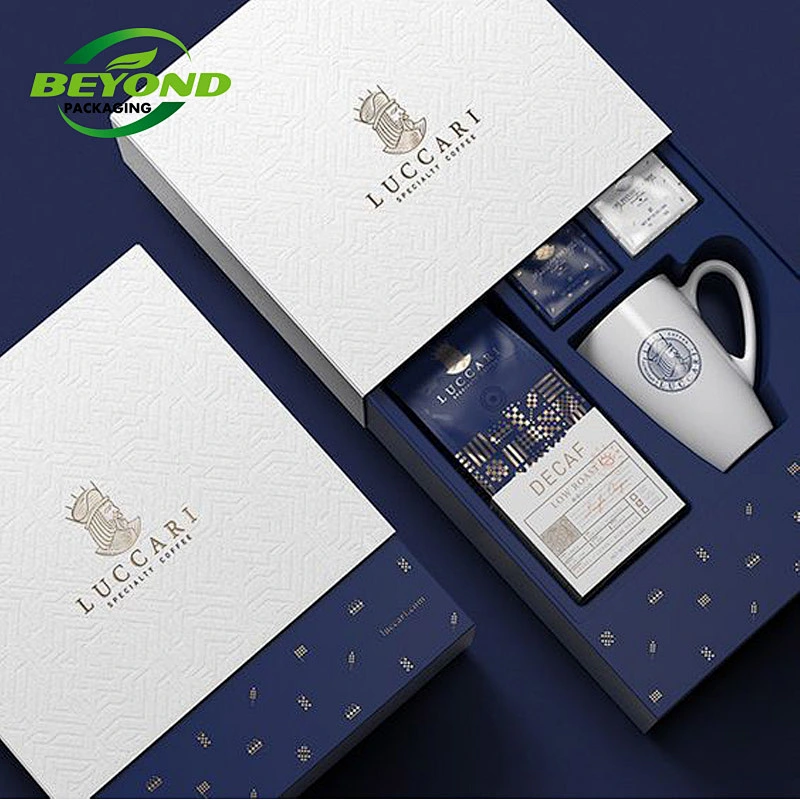 Wholesale Biodegradable Customized Fashion Design Jewelry Display Packaging White Black Packaging Paper Gift Boxes With Logo
