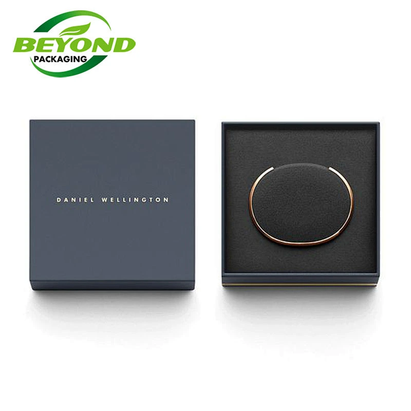 Custom logo handmade kraft jewelry box paper exquisite jewelry packaging box paper luxury jewelry paper gift box