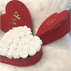 Custom Design Round Floral Luxury Cylinder Boxes for Rose Flower Bouquets  Box Festival Wedding Holiday Gift  Packing