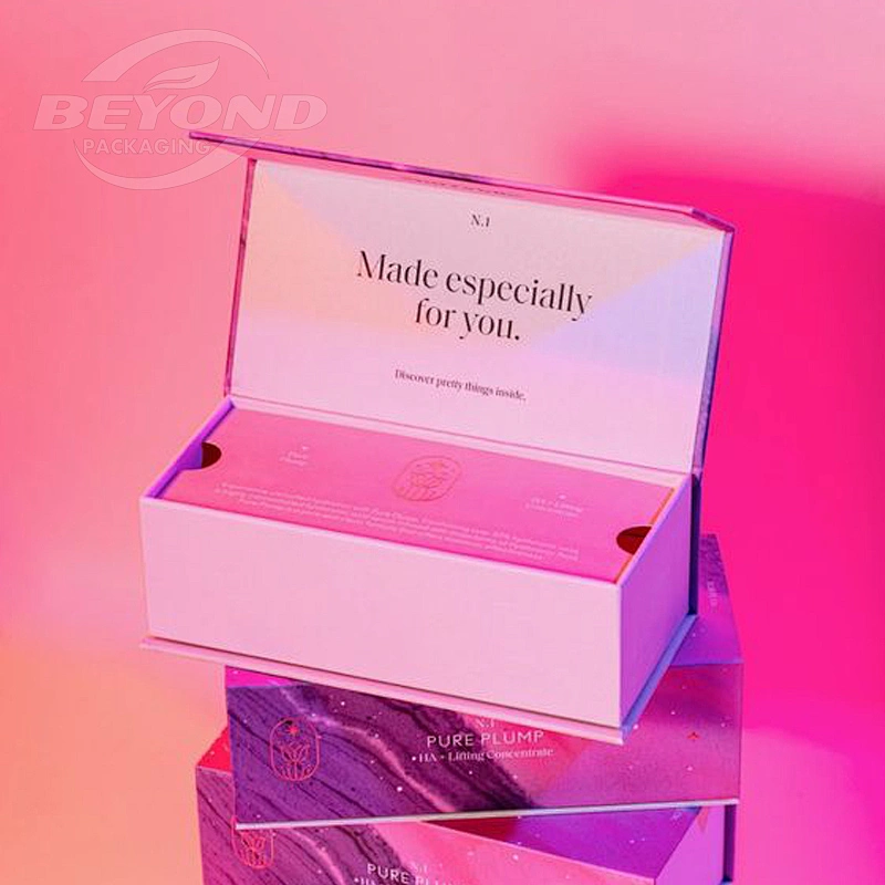 Custom Logo Foldable Magnetic Premium Luxury Recyclable Rigid Cardboard Paper Packaging Clothing Jewelry Box Flip Top Gift Boxes